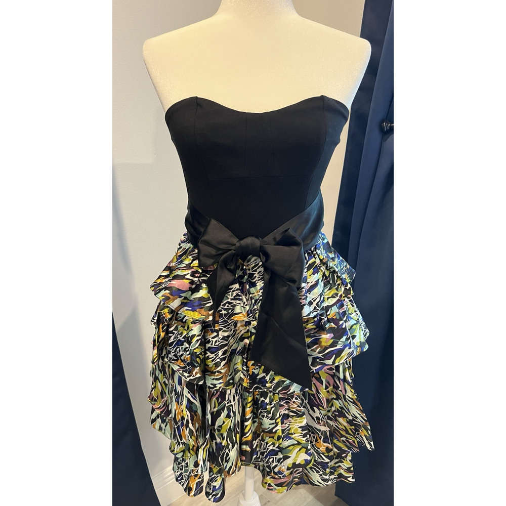DIANE VON FURSTENBERG (6) HOCO $575 DVF ALKIN Ruffle DRESS~Homecoming Glam‎